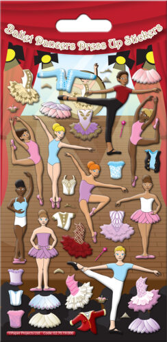 Foam Ballet Dress Up Kidscraft Stickers