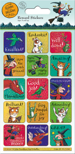 Room on the Broom Reward Sticker Pack