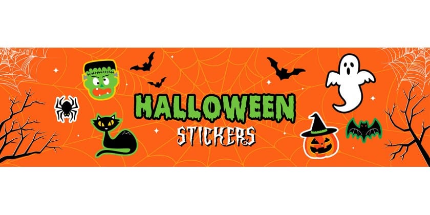 Spooktastic Halloween Stickers Available Now!