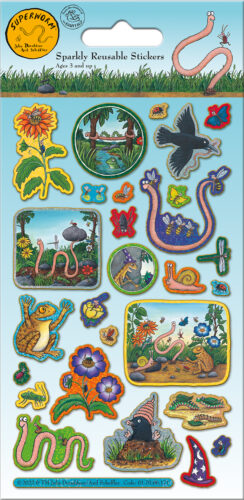 Superworm Foiled Sticker Pack