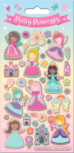 Pretty Princesses Sparkle Stickers