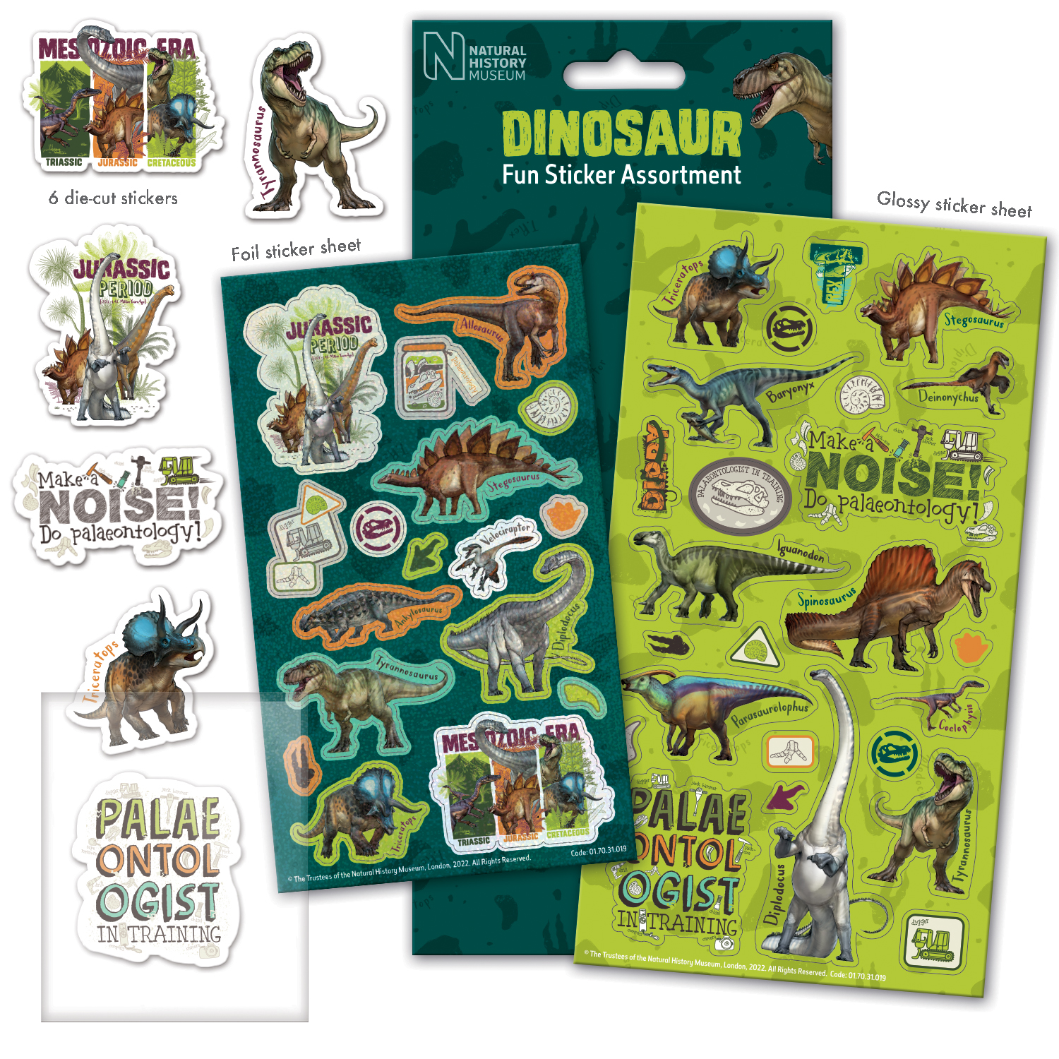 NHM Dinosaur Assortment Pack - Image 2