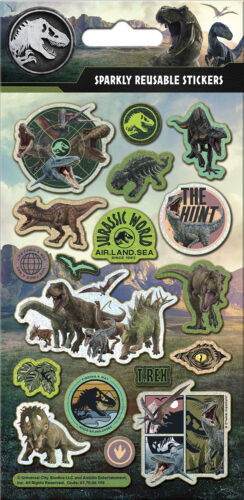 Jurassic World Foiled Sticker Pack
