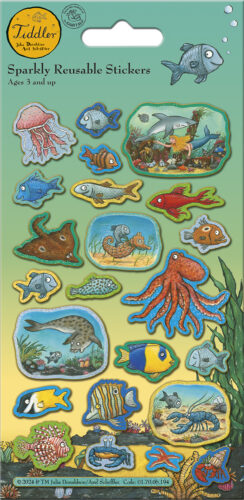 Tiddler Foiled Sticker Pack
