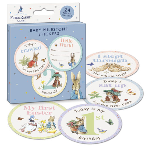 Peter Rabbit Baby Milestone Stickers