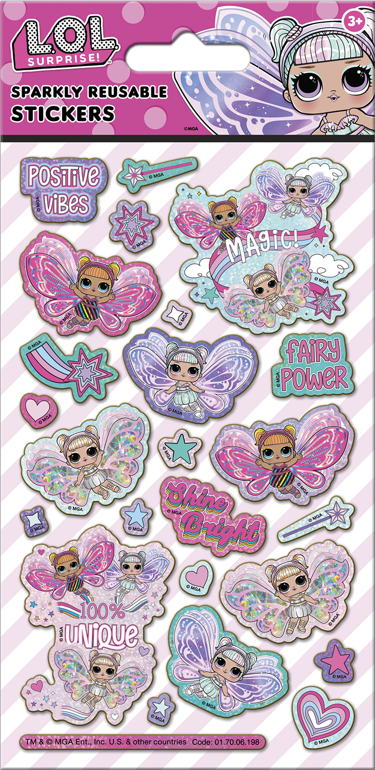 L.O.L. Surprise! Fairies Foiled Sticker Pack