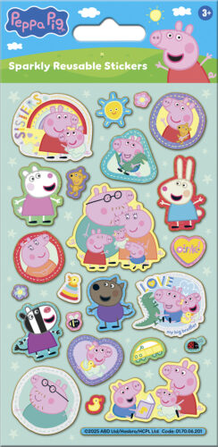 Peppa Pig Family Foiled Sticker Pack