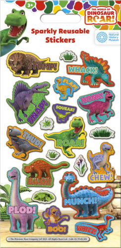 Dinosaur Roar! Foiled Sticker Pack