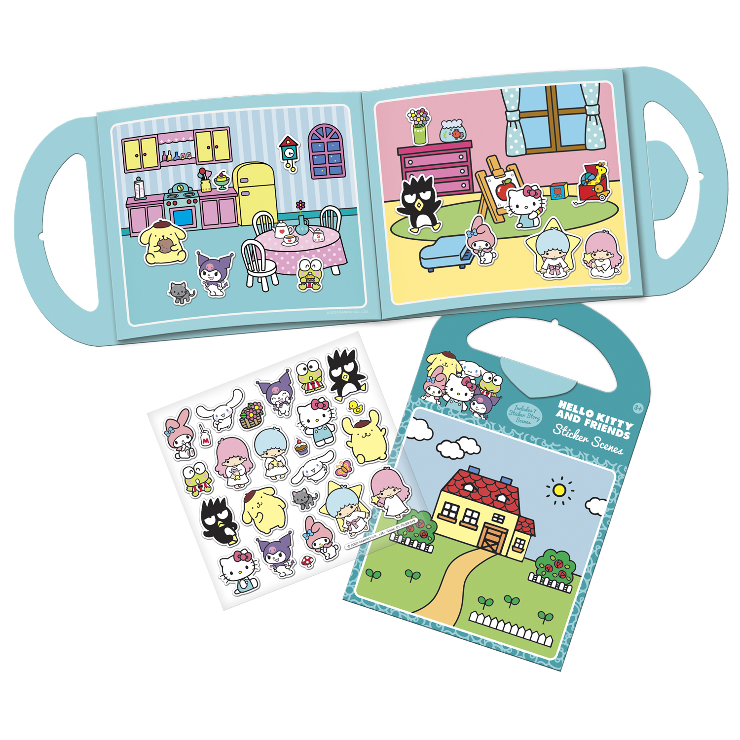 Hello Kitty and Friends Sticker Scenes - Image 2