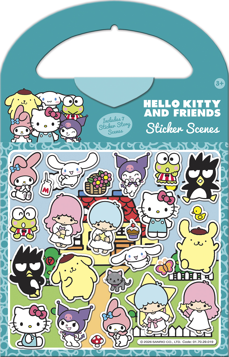 Hello Kitty and Friends Sticker Scenes