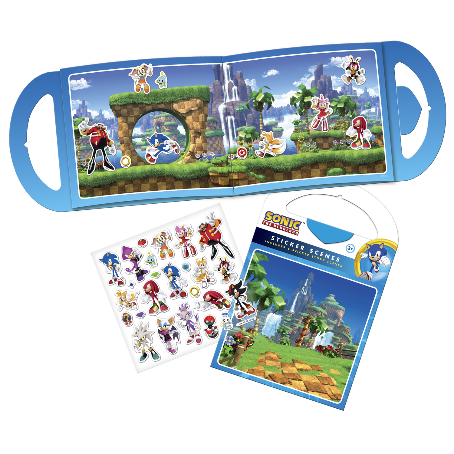 Sonic the Hedgehog Sticker Scenes - Image 2