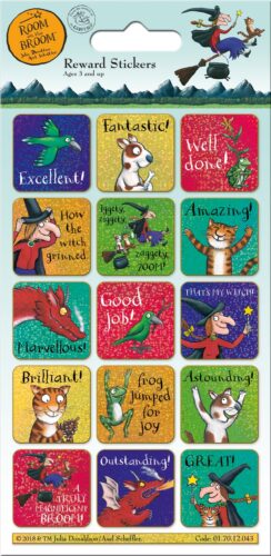 Room on the Broom Reward Sticker Pack