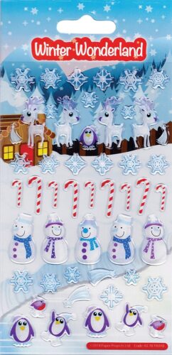 Winter Wonderland (Christmas) Kidscraft Stickers