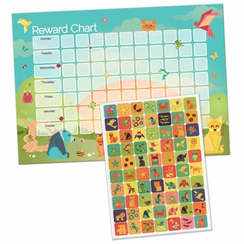 Origami Friends Reward Chart
