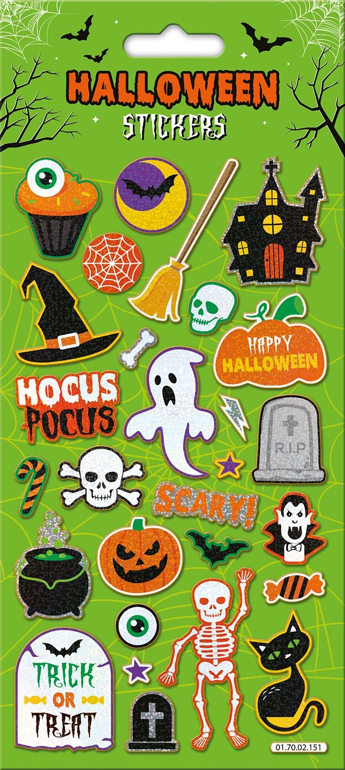 Hocus Pocus Large Foiled Sticker Pack