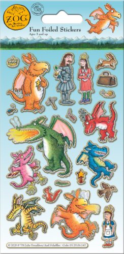 Zog Foiled Sticker Pack