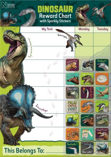 NHM Dinosaur Reward Chart