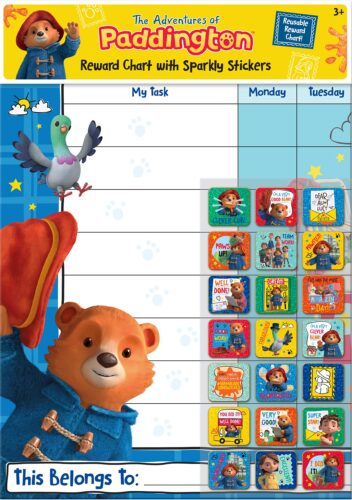 The Adventures of Paddington Reward Chart