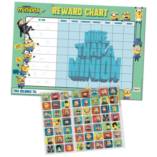 Minions: The Rise of Gru Reward Chart
