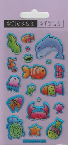 Sea Creatures Craft Stickers