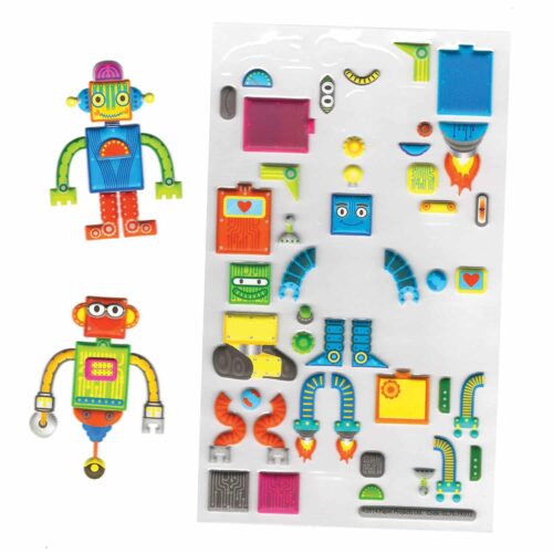Build a Robot Kidscraft Stickers